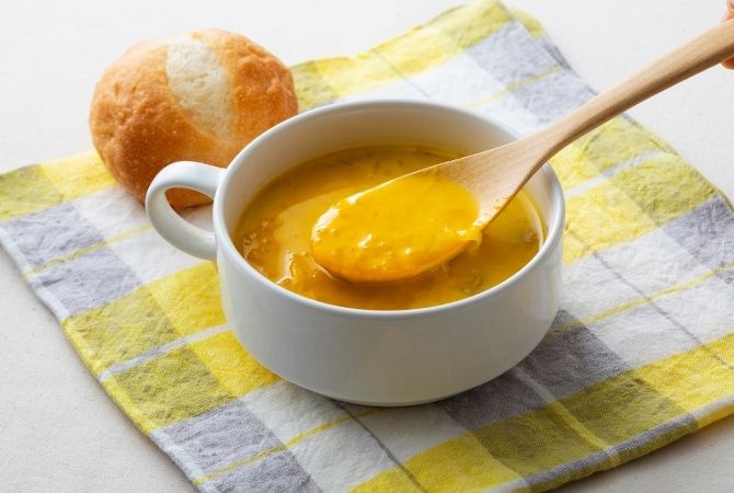 かぼちゃの簡単スープ